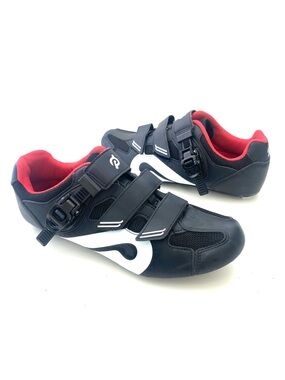Peloton Unisex Slip-On Ratchet Clip w/Hook & Loop Cycling Shoes Sz 43